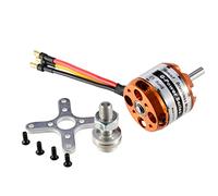 D3536 Silent Motor, 750KV / 910KV / 1000KV / 1250KV / 1450KV Replacement Accessories for Brushless Motorized Rc Aircraft for Fixed Wing Rc Aircraft(1000KV)