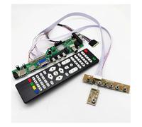 D3663LUA V56 V59 Universal DVB-T LCD Digital TV Driver Board Kit For 13.3 Inch 14 Inch 15.6 Inch 40pin LVDS 1366x768 LCD Screen