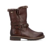 D3C72-22 | Chocolate Brown | Water Resistant | Womens Warm Mid-Calf Boots