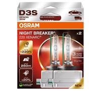 D3S OSRAM Night Breaker Xenarc +220% Bulbs - Next Generation (Pair)