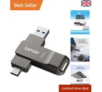 D40E 256GB Dual Drive USB 3.2 Gen 1 Type-C Jump Drive, USB-C Flash Drive Meta...