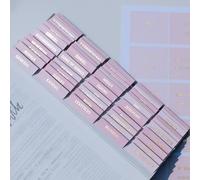 D41 Decorative Bible Tabs for Women (96 Pack) - Earth Tone Neutral Gold Foil Bible Tabs - Laminated Bible Labels Tabs - Remove & Replace Bible Index Tabs