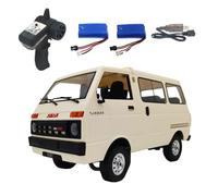 D42 RC Drift Trucks Simulation Brushed Motor Climbing Rock Model Toy Kids Van Artificial Remote Control Car Double Power