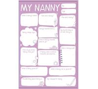 D4DREAM Personalized Fill in the Blank Card Mothers DayGfts for Nanny