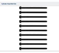 D4FE KIA & HYUNDAI 1.6 CRDI Diesel Engine Head Bolt Set