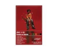 D4vd Petals to ThornsArtist Album Cover Poster Canvas Painting Poster Oil Painting Print Poster Art Album Home Painting Living Room Decoration Canvas Art Deco Wall Decoration08x12inch(20x30cm) Unframe