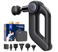 D5 Pro Plus Massage Gun with Heat, FSA-HSA Eligible, 13mm Amplitude Deep Tissue Percussion Massage Gun with Max Power for Muscle Therapy, Professional Muscle Massager