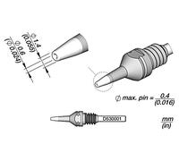 D530001 soldering tip: for desoldering devices 1.4x0.6mm JBC TOOLS