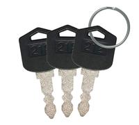 D554212 212 Ignition Keys for Doosan & Daewoo D25 D35 G25 G35 Forklift (Pack of 3)