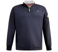 D555 1/4 Zip Sweatshirt Fleece Long Sleeve Top Mens Plus Size 2XL-6XL Navy RUSSEL (UK, Alpha, 4XL, Plus, Regular, Navy)