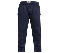 Duke Mens D555 Albert Rockford Open Hem Kingsize Jogging Bottoms - Navy - 1XL - Navy
