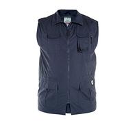 D555 BY DUKE KINGSIZE MENS HUNTING WAISTCOAT MULTI POCKET GILET 2XL-8XL KS13808 (Navy, 7XL)