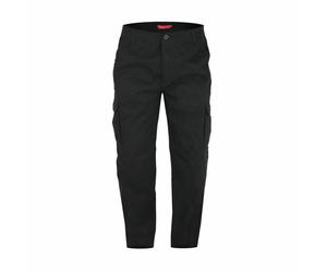 D555 Cargo Trousers Peached & Washed Pockets Casual Cotton Mens Plus Size ROBERT