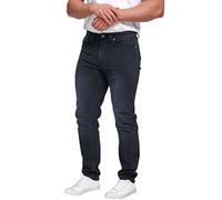 D555 Denim Stretch Jeans Casual Belt Loops Pockets Work 1959 Fit Classic Belt Loops 4 Pockets Hock Dark Wash 40" - 60" S R L (as8, Waist, Numeric_46, Regular, Long, Dark Wash)