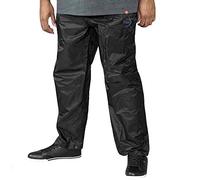 D555 Duke Mens Elba Big Tall Packaway Waterproof Trousers - Black - 7XL