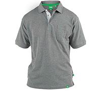 D555 Men's Big Size Fully Combed Pique Polo (16501) Size 1XL - 8XL, 8 Colours