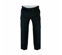 D555 Duke Mens Kingsize Stretch Trousers Pants with Belt Loop & Pockets Black 60 Waist Short Leg (Max)