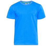 D555 Duke Mens Plain Cotton Crew Neck T-Shirt M L XL XXL Combed Cotton 9 Colours