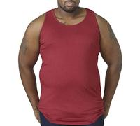 D555 Fabio-Red Muscle Vest-4XL