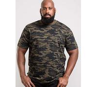 D555 Gaston Camouflage Printed T-shirt - Multi, Multi, Size 8Xl, Men Print