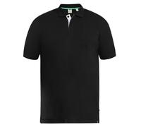 D555 Grant Pique Kingsize Polo Shirt Duke Clothing Black 6XL
