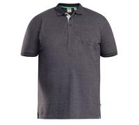D555 Grant Pique Kingsize Polo Shirt Duke Clothing Charcoal 6XL