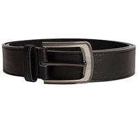 D555 KINGSIZE LARGE BUCKLE BONDED LEATHER BELT 3.8CM WIDTH IN SIZE 44 TO 64 INCHES