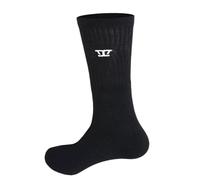 D555 Kingsize Sports Leisure 2 Pack Socks Black White Logan Soft Big Foot Mens (UK, Numeric, 14, 16, Regular, Regular, Black)
