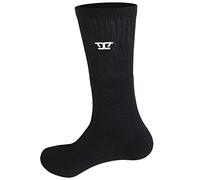 D555 Kingsize Sports Leisure 2 Pack Socks Black White Logan Soft Comfortable Men Breathable Athletic Soft (as8, numeric, numeric_14, numeric_16, regular, regular, Black)