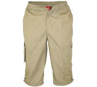 D555 Mason Kingsize Cargo Shorts Duke Clothing Light Sand 8XL