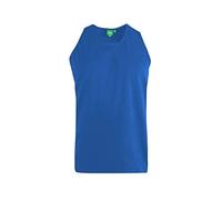 D555 Mens Adults Fabio Plain Muscle Vest Blue 3XL