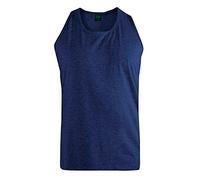D555 Mens Adults Fabio Plain Muscle Vest Navy 8XL