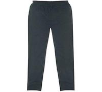 D555 Men's Big & Tall King Size Jog Pants Premium Quality Jogging Bottom Track Sweat Pants Trousers Black 3XL