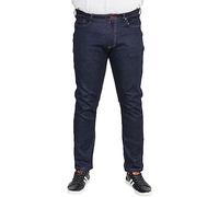 D555 Mens Cedric King Size Tapered Fit Jeans - 58L Indigo