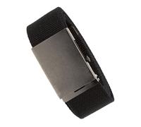 D555 Men's Edward Webbing Waist Belt in Black | Size: 4XL D555 Black 4XL