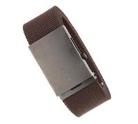D555 Men's Edward Webbing Waist Belt in Brown | Size: 3XL D555 Brown 3XL