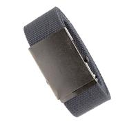 D555 Men's Edward Webbing Waist Belt in Charcoal | Size: 8XL D555 Charcoal 8XL