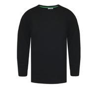 D555 Men's Exeter Thermal Kingsize Long-Sleeved T-Shirt in Black | Size: 2XL D555 Black 2XL