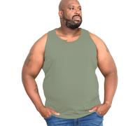 D555 Men's Fabio 2 Kingsize Tank Top in Khaki | Size: 4XL D555 Khaki 4XL