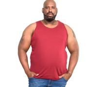 D555 Men's Fabio 2 Kingsize Tank Top in Red | Size: 4XL D555 Red 4XL
