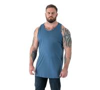 D555 Men's Fabio 2 Kingsize Tank Top in Red | Size: 7XL D555 Red 7XL