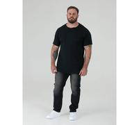 D555 Men's Fenton Kingsize T-Shirt Pack of 2 in Black | Size: 4XL D555 Black 4XL