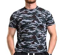 D555 Mens Gaston Big Tall Camo T-Shirt - Storm - 3XL
