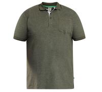 D555 Men's Grant Pique Kingsize Polo Shirt in Khaki | Size: 3XL D555 Khaki 3XL