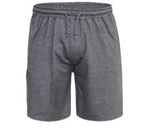 D555 Men's John Cotton Lightweight Kingsize Cargo Shorts in Grey | Size: 5XL D555 Grey 5XL