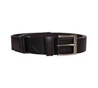 D555 Mens Kingsize Xtenda Bonded Leather Belt - Black - 44