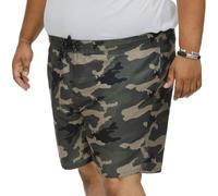 D555 Mens Kody Big Tall All Over Print Swim Shorts - 5XL Camo