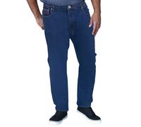 D555 Men's London Bailey Elasticated Waist Kingsize Jeans in Blue | Size: 44L D555 Blue 44L