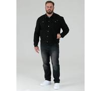 D555 Men's London Trucker Western Denim Kingsize Jacket in Black | Size: 2XL D555 Black 2XL