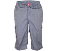 D555 Men's Mason Kingsize Cargo Shorts in Grey | Size: 3XL D555 Grey 3XL